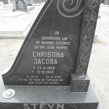 STEYN Christina Jacoba 1936-1968