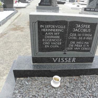 VISSER Jasper Jacobus 1904-1983