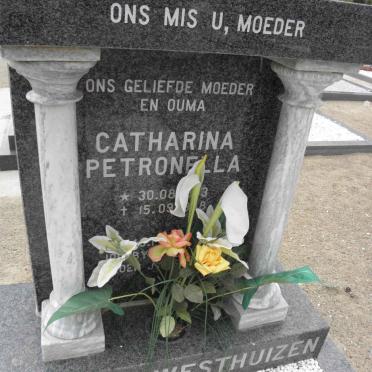 WESTHUIZEN Catharina Petronella, van der 1903-1988