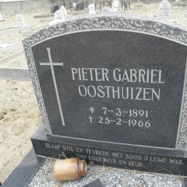 OOSTHUIZEN Pieter Gabriel 1891-1966
