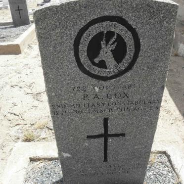 COX P.A. -1918