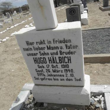 HÄLBICH Hugo 1910-1940