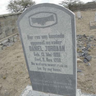 JORDAAN Daniel 1856-1950