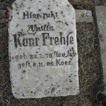 FREHSSE Konr. 1879-1905