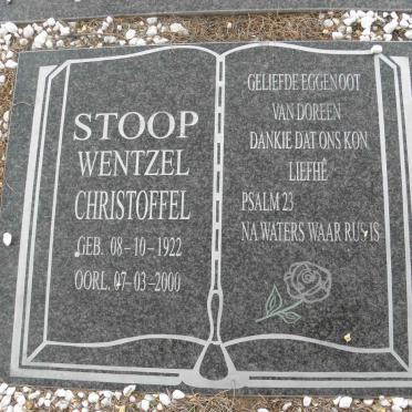 STOOP Wentzel Christoffel 1922-2000