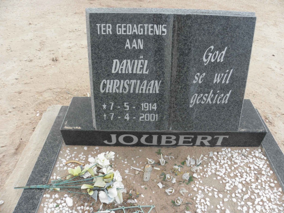 JOUBERT Daniel Christiaan 1914-2001