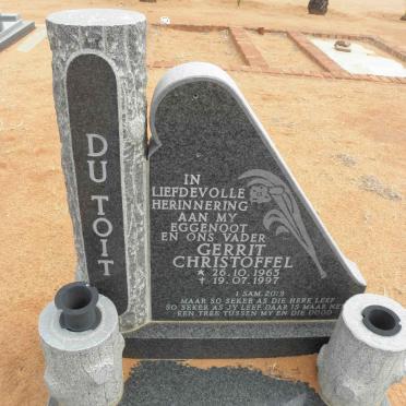 TOIT Gerrit Christoffel, du 1965-1997