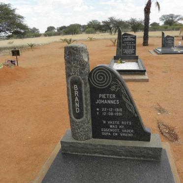 BRAND Pieter Johannes 1919-1991