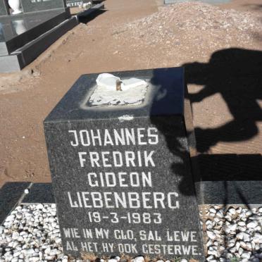 LIEBENBERG Johannes Fredrik Gideon 1983
