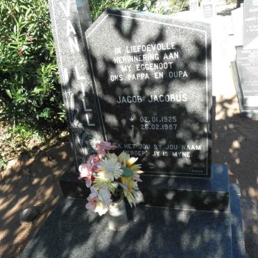 LILL Jacob Jacobus, van 1925-1987