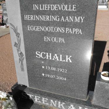 STEENKAMP Schalk 1922-2004