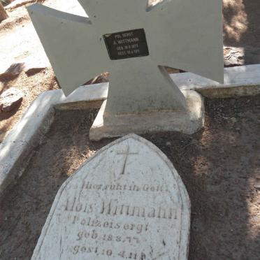 WITTMANN Alois 1877-1911