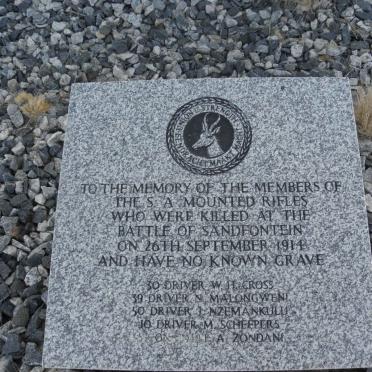 2. Battle of Sandfontein - S.A. Mounted Rifles