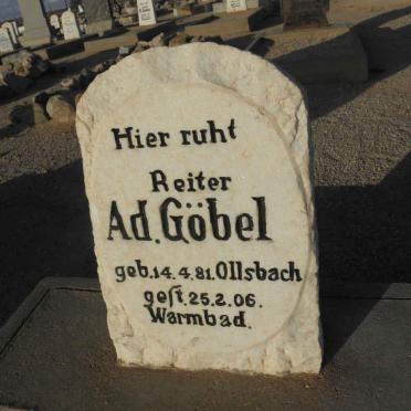 GÖBEL Ad. 1881-1906