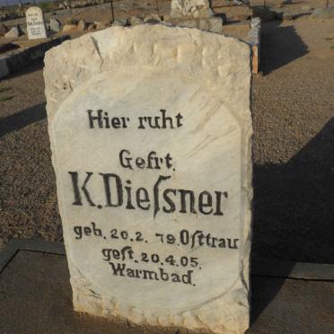 DIESSNER K. 1879-1905