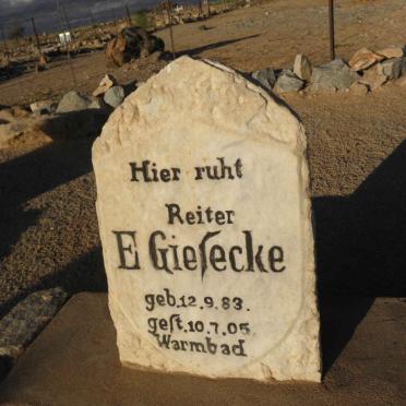 GIESECKE E. 1883-1905