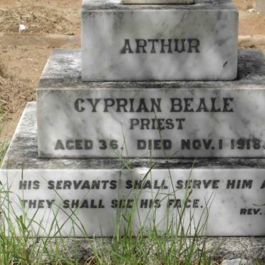 BEALE Arthur Cyprian -1918