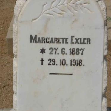 EXLER Margarette 1887-1918
