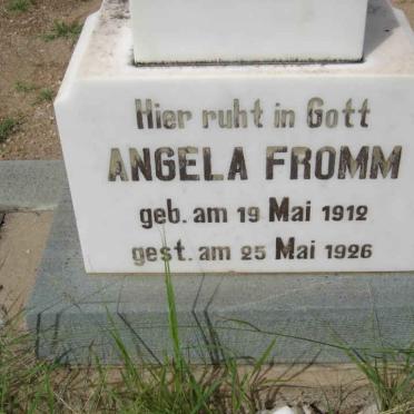 FROMM Angela 1912-1926
