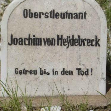 HEYDEBRECK Joachim, von