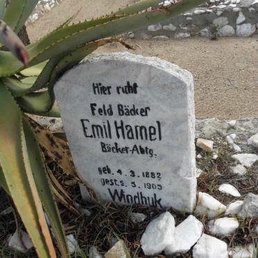 HAMEL Emil 1882-1905