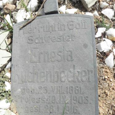 KUCHENBECKER Ernesta 1881-1916