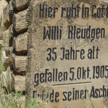 KLEUDGEN Willi -1905