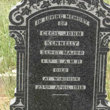 KENNELLY Cecil John -1918