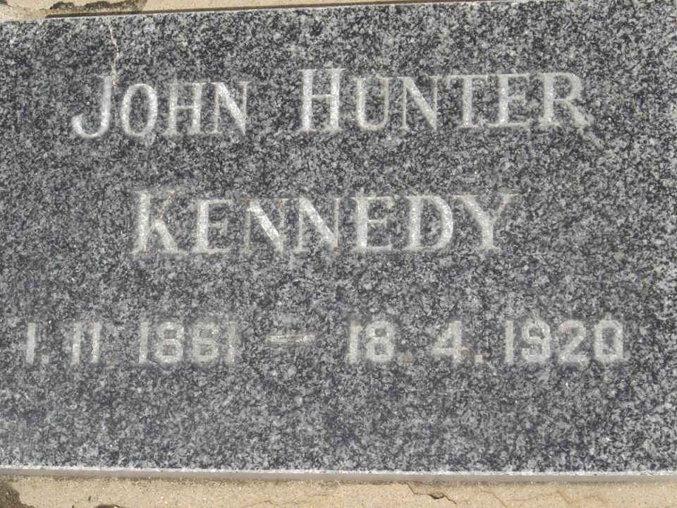 KENNEDY John Hunter 1861-1920