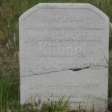 KÜHNEL Agnes Josefine nee KRAUTWALD 1888-1914
