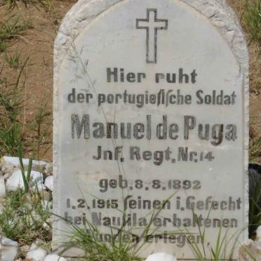 PUGA Manuel, de 1892-1915