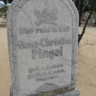 PINGEL Hans-Christian 1908-1909