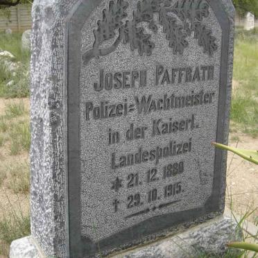 PAFFRATH  Joseph 1880-1915