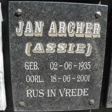 ARCHER Jan 1935-2001