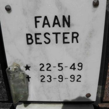 BESTER Faan 1949-1992