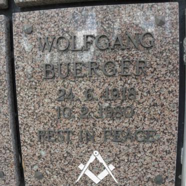 BUERGER Wolfgang 1918-1980