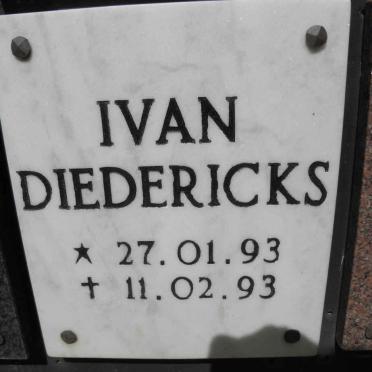 DIEDERICKS Ivan 1993-1993