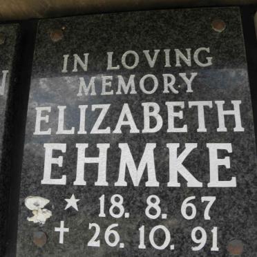 EHMKE Elizabeth 1967-1991
