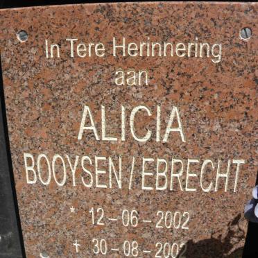 EBRECHT Alicia, Booysen 2002-2002