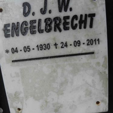 ENGELBRECHT D.J.W. 1930-2011