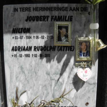 JOUBERT Hilton 1984-2003 :: JOUBERT Adriaan Rudolf 1992-2011