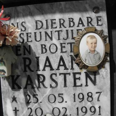 KARSTEN Riaan 1987-1991