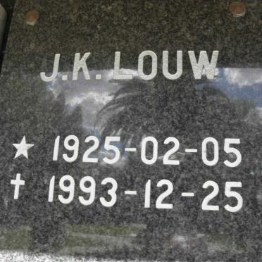 LOUW J.K. 1925-1993