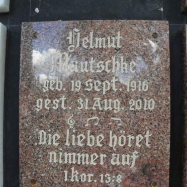 MAUTSCHKE Helmut 1916-2010