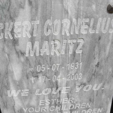 MARITZ Eckert Cornelius 1931-2003