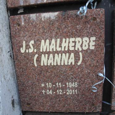 MALHERBE J.S. 1948-2011