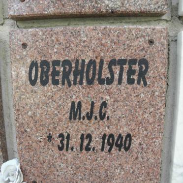 OBERHOLSTER M.J.C. 1940-