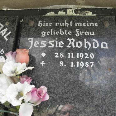 ROHDA Jessie 1920-1987