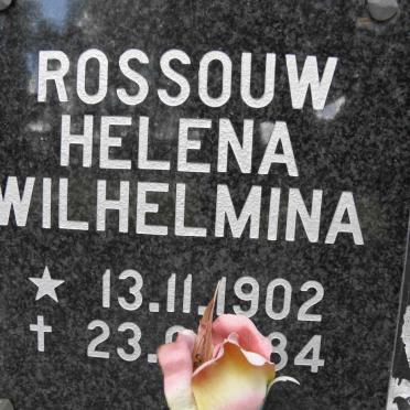 ROSSOUW Helena Wilhelmina 1902-1984