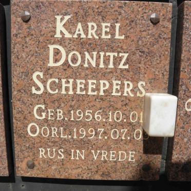 SCHEEPERS Karel Donitz 1954-1997